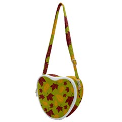 Golden Autumn Heart Shoulder Bag by Daria3107