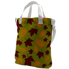 Golden Autumn Canvas Messenger Bag by Daria3107