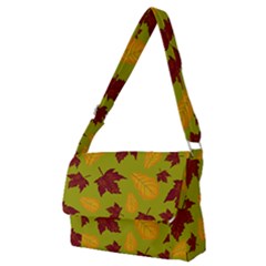 Golden Autumn Full Print Messenger Bag (m)