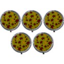 Golden autumn Mini Round Pill Box (Pack of 5) View1