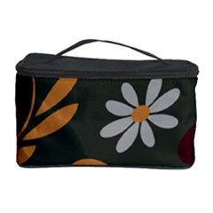 Folk Flowers Pattern Floral Surface Design Cosmetic Storage by Eskimos