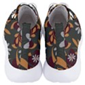 Folk flowers pattern Floral surface design Men s Lightweight High Top Sneakers View4