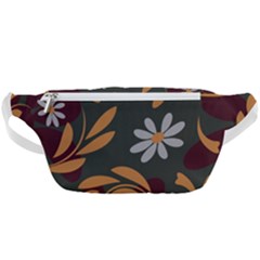 Folk Flowers Pattern Floral Surface Design Waist Bag  by Eskimos