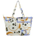 Folk flowers pattern Floral surface design Full Print Shoulder Bag View2