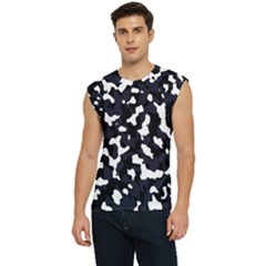 Camouflage Bleu Men s Raglan Cap Sleeve Tee by kcreatif