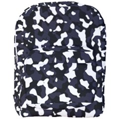 Camouflage Bleu Full Print Backpack by kcreatif