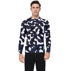 Camouflage Bleu Men s Long Sleeve Rash Guard