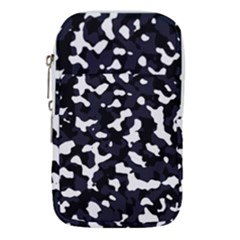 Camouflage Bleu Waist Pouch (large) by kcreatif