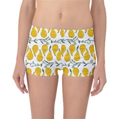 Juicy Yellow Pear Boyleg Bikini Bottoms by SychEva