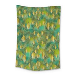 Love To The Flowers And Colors In A Beautiful Habitat Small Tapestry