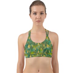 Love To The Flowers And Colors In A Beautiful Habitat Back Web Sports Bra by pepitasart