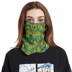 Love To The Flowers And Colors In A Beautiful Habitat Face Covering Bandana (two Sides) by pepitasart