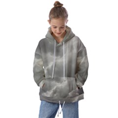 4th Of July On Long Beach Kids  Oversized Hoodie