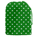 1950 Green White Dots Drawstring Pouch (3XL) View1