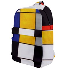 Composition A By Piet Mondrian Classic Backpack by maximumstreetcouture