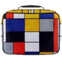 Composition A By Piet Mondrian Full Print Lunch Bag View2