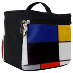 Composition A By Piet Mondrian Make Up Travel Bag (big) by maximumstreetcouture