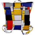 Composition A By Piet Mondrian Buckle Up Backpack View3