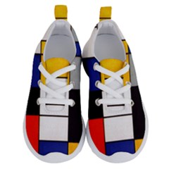 Composition A By Piet Mondrian Running Shoes by maximumstreetcouture