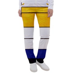 Composition A By Piet Mondrian Women s Casual Pants by maximumstreetcouture