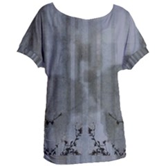 Graypowderpoppywomen s Oversized Tee by lynngrayson