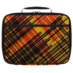 Root Humanity Orange Yellow And Black Full Print Lunch Bag