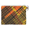 Root Humanity Orange Yellow and Black Canvas Cosmetic Bag (XXL) View2