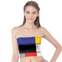 Composition A By Piet Mondrian Tube Top View1