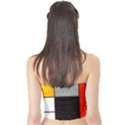 Composition A By Piet Mondrian Tube Top View2