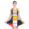 Composition A By Piet Mondrian Reversible Skater Dress View1