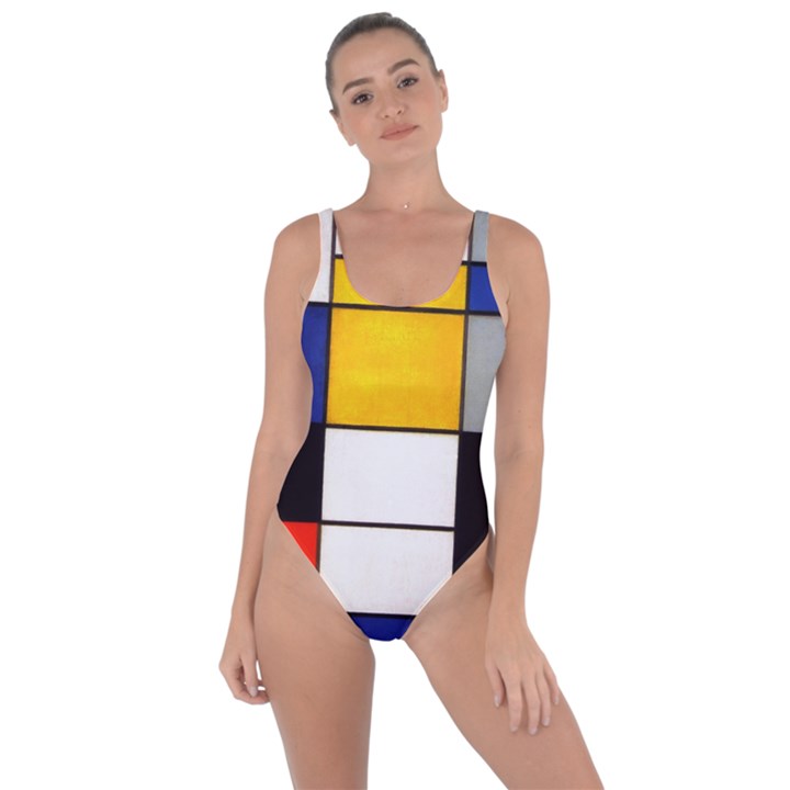 Composition A By Piet Mondrian Bring Sexy Back Swimsuit