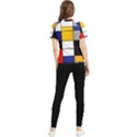 Composition A By Piet Mondrian Women s Short Sleeve Rash Guard View2