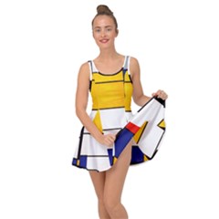 Composition A By Piet Mondrian Inside Out Casual Dress by maximumstreetcouture