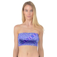 Root Humanity Barcode Purple Pink And Galuboi Bandeau Top by WetdryvacsLair