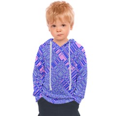 Root Humanity Barcode Purple Pink And Galuboi Kids  Overhead Hoodie by WetdryvacsLair