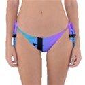 Vaporwave Wires And Transformer Reversible Bikini Bottom View1