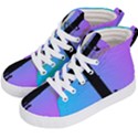 Vaporwave Wires And Transformer Kids  Hi-Top Skate Sneakers View2