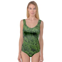 Leafy Forest Landscape Photo Princess Tank Leotard  by dflcprintsclothing