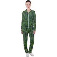 Leafy Forest Landscape Photo Casual Jacket And Pants Set by dflcprintsclothing