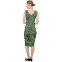 Leafy Forest Landscape Photo Sleeveless Pencil Dress View4