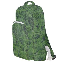 Leafy Forest Landscape Photo Double Compartment Backpack by dflcprintsclothing