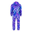 Root Humanity Bar And Qr Code Combo in Purple and Blue Hooded Jumpsuit (Kids) View2