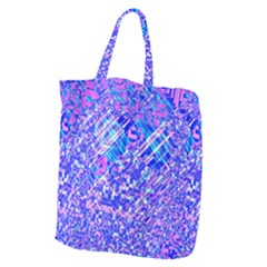 Root Humanity Bar And Qr Code Combo In Purple And Blue Giant Grocery Tote by WetdryvacsLair