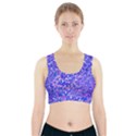 Root Humanity Bar And Qr Code Combo in Purple and Blue Sports Bra With Pocket View1