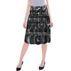 Power Up Midi Beach Skirt by MRNStudios