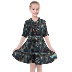 Power Up Kids  All Frills Chiffon Dress by MRNStudios