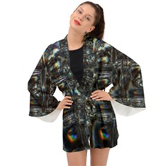 Power Up Long Sleeve Kimono by MRNStudios