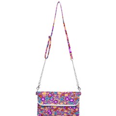 Flower Bomb1 Mini Crossbody Handbag