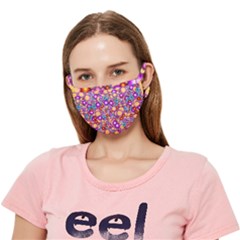 Flower Bomb1 Crease Cloth Face Mask (adult) by PatternFactory