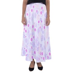 Flower Bomb 5 Flared Maxi Skirt